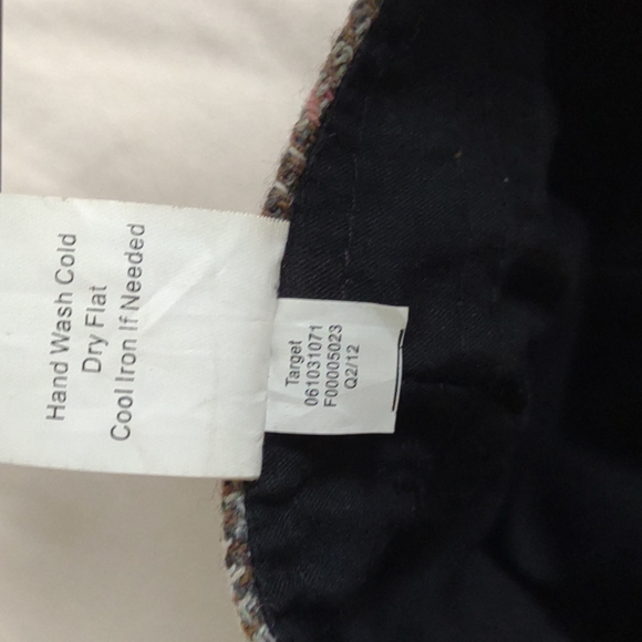 Newsboy Hat Tweed Houndstooth Corduroy Pink Brown Tan Black - Picture 9 of 10